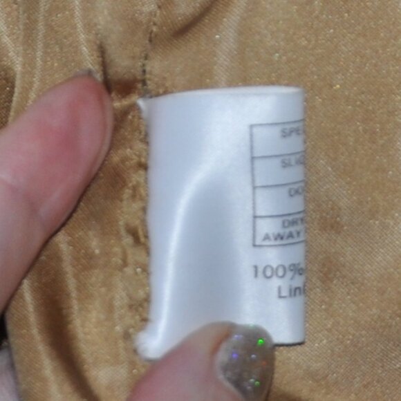 Stunning La Vay Limited 100% Afghan Fox Fur Coat 10 (S-M) Made in UK - Picture 16 of 16